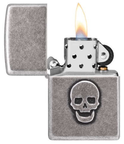 Diseño de calavera estampada