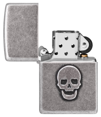 Diseño de calavera estampada