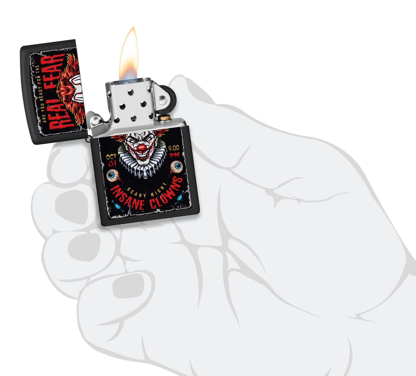 Diseño de payasos terroríficos