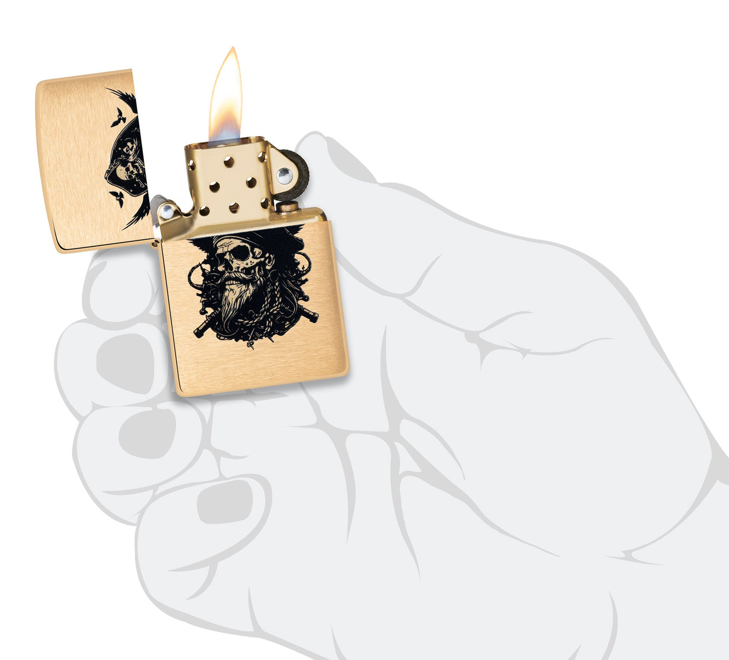 Diseño de calavera pirata