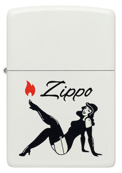 Diseño de pinup de Zippo