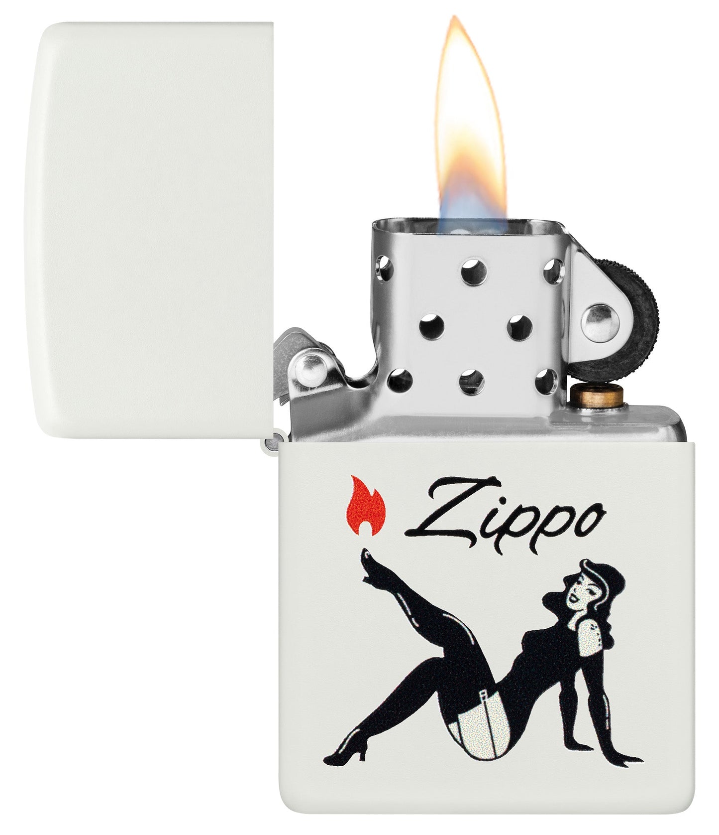 Diseño de pinup de Zippo