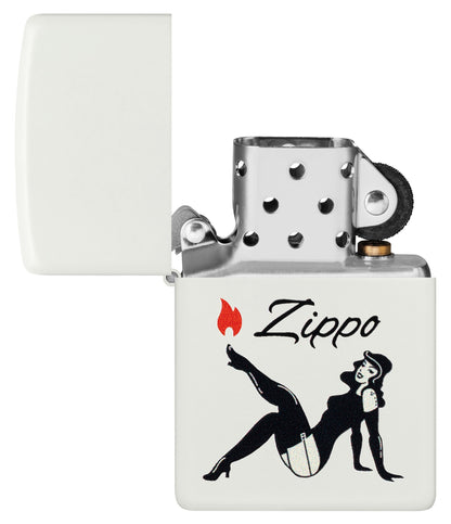 Diseño de pinup de Zippo