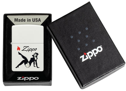 Diseño de pinup de Zippo