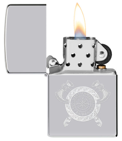 Diseño de escudo vikingo