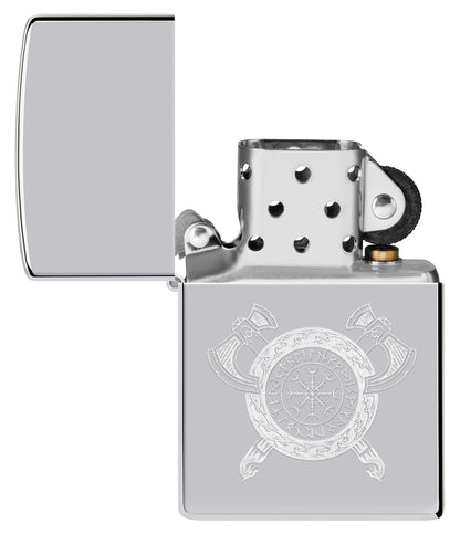Diseño de escudo vikingo