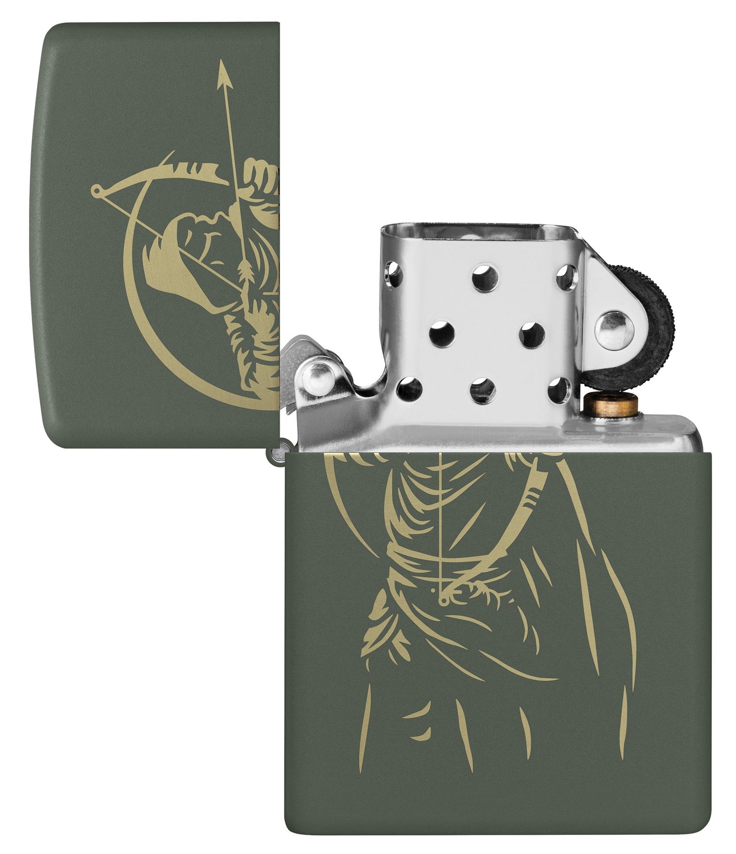 Diseño de cazador con arco