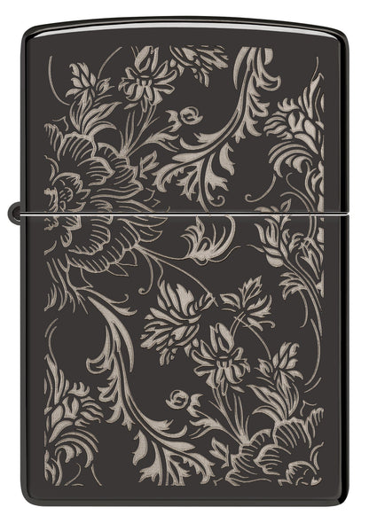 Diseño de filigrana floral