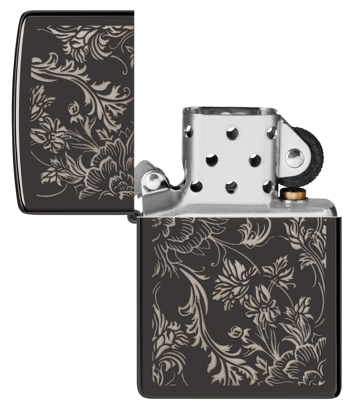 Diseño de filigrana floral