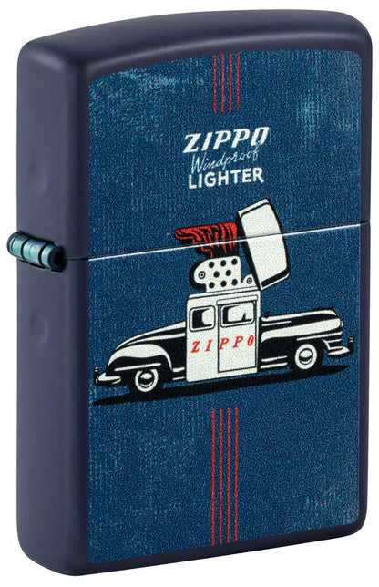 Diseño vintage de coche de Zippo