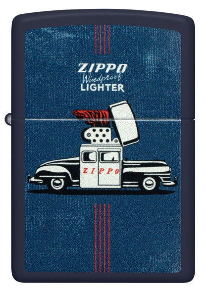 Diseño vintage de coche de Zippo