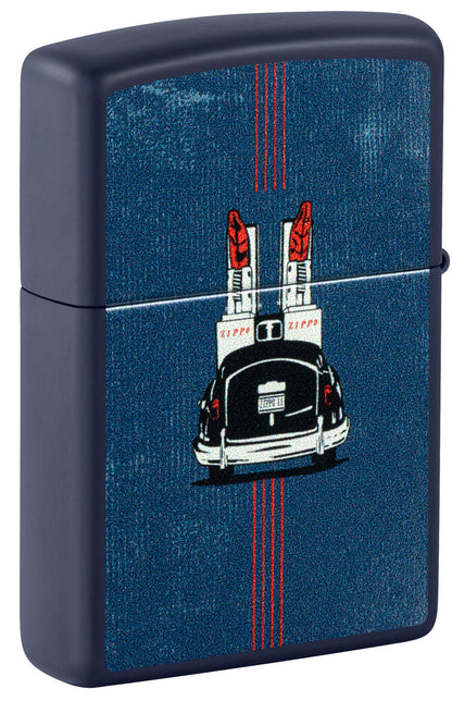 Diseño vintage de coche de Zippo