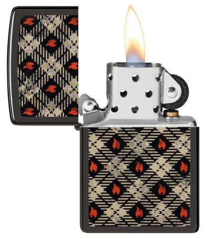 Diseño de tartán de Zippo