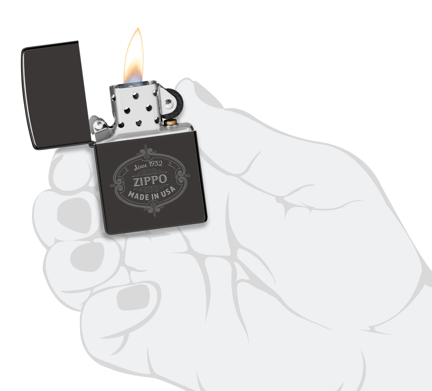 Diseño de placa de Zippo