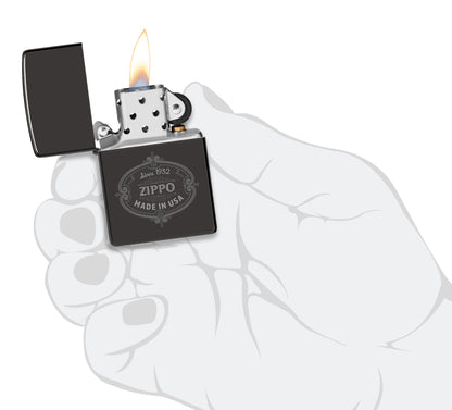 Diseño de placa de Zippo