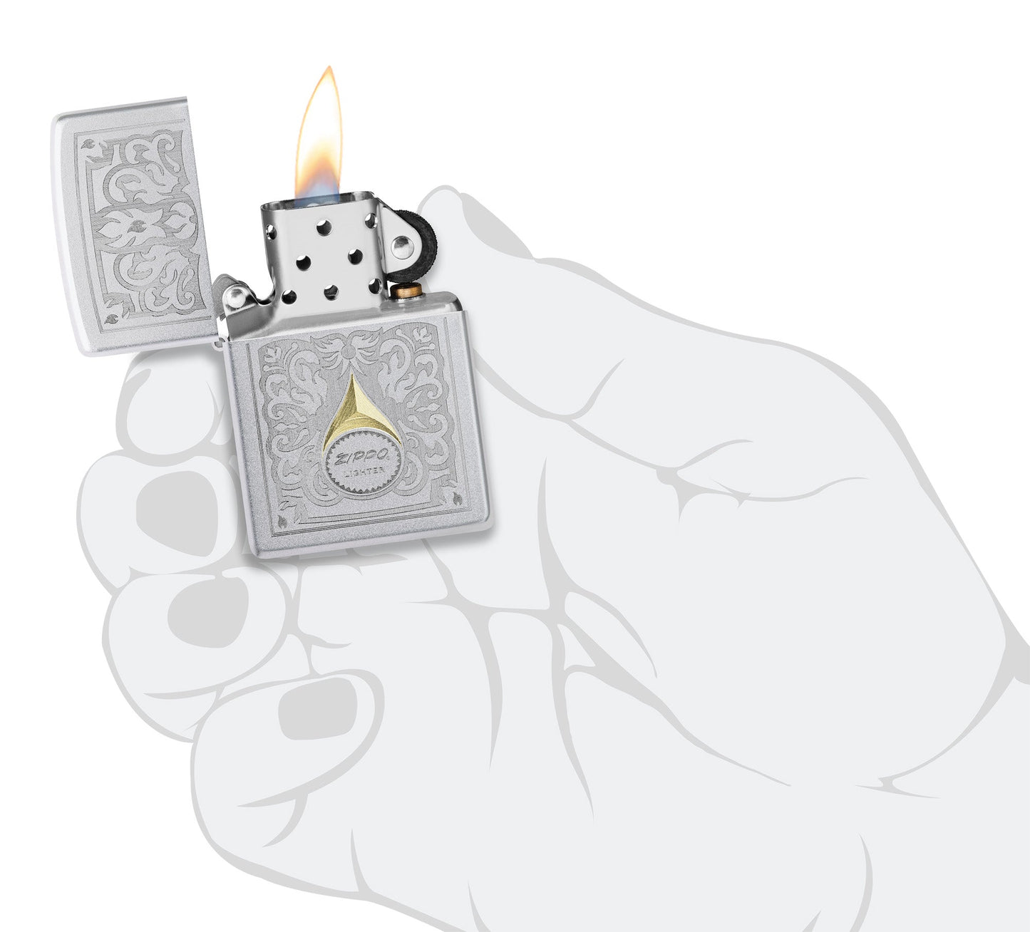 Diseño vintage de filigrana