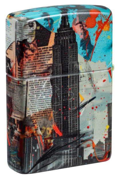 Diseño de collage de la Estatua de la Libertad