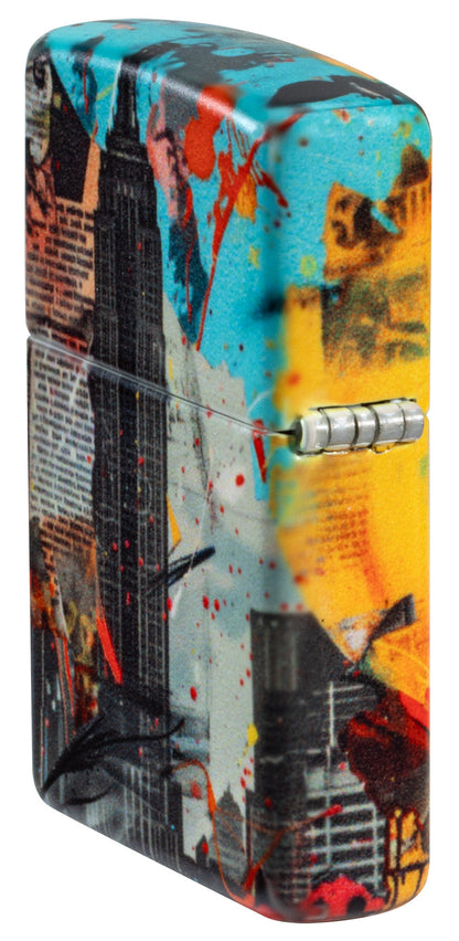 Diseño de collage de la Estatua de la Libertad