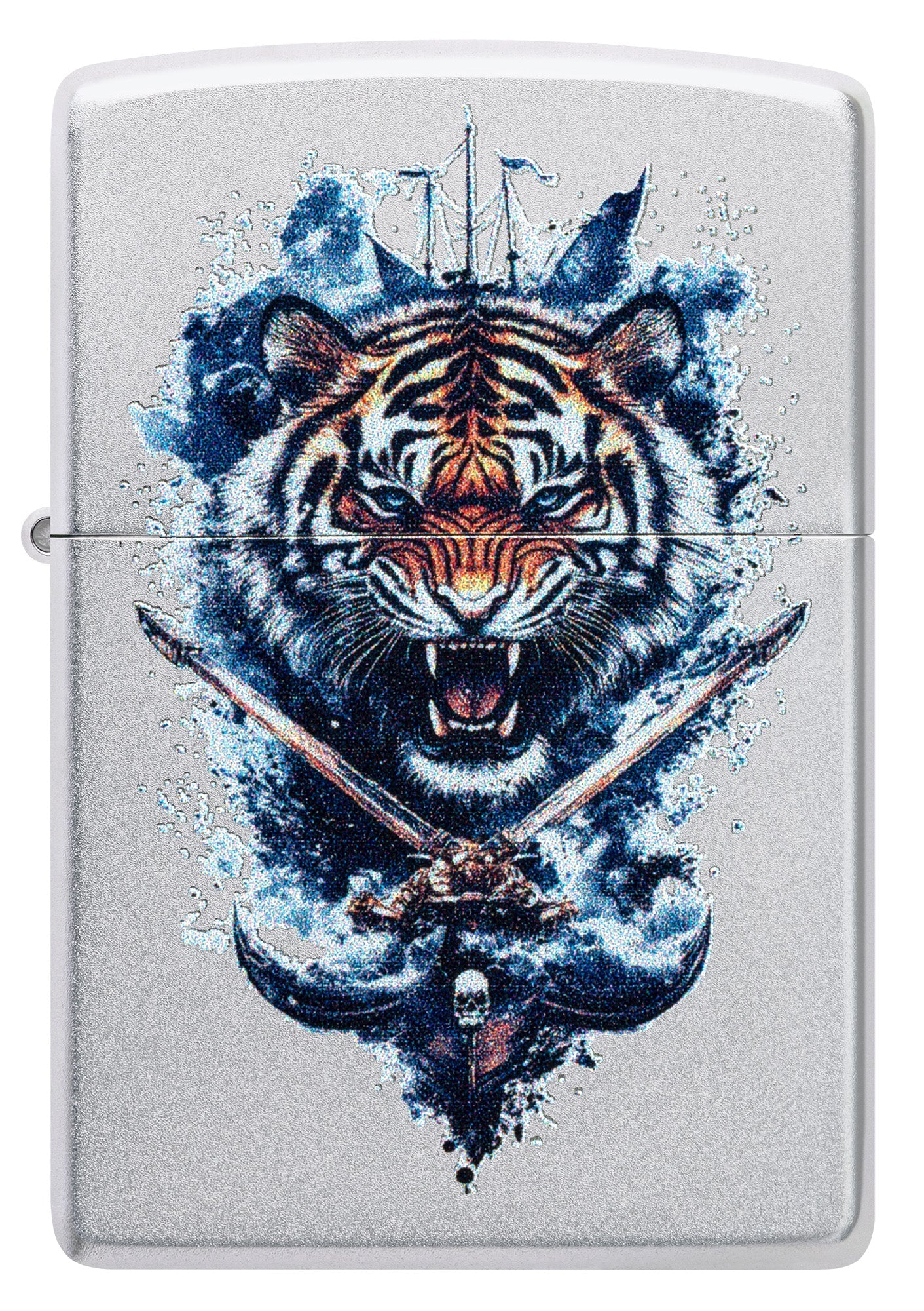 Diseño de escudo de tigre