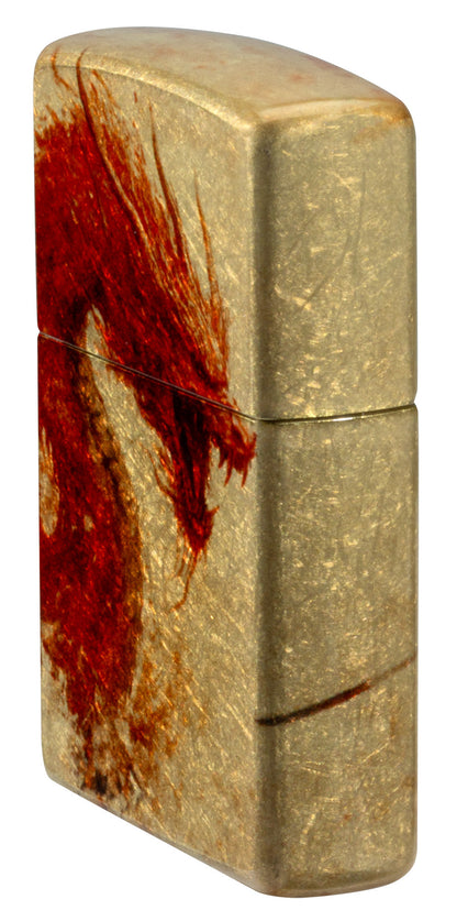 Diseño de dragón samurái