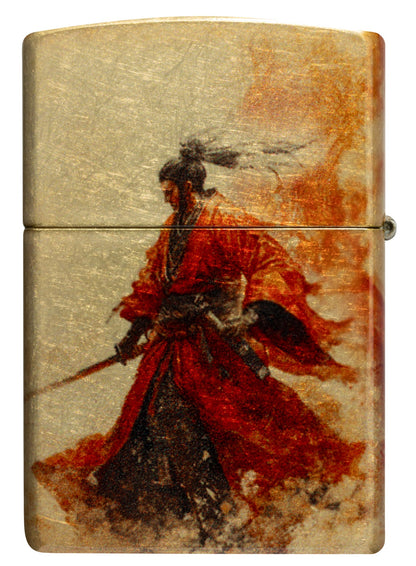 Diseño de dragón samurái