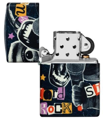 Diseño de collage psicodélico