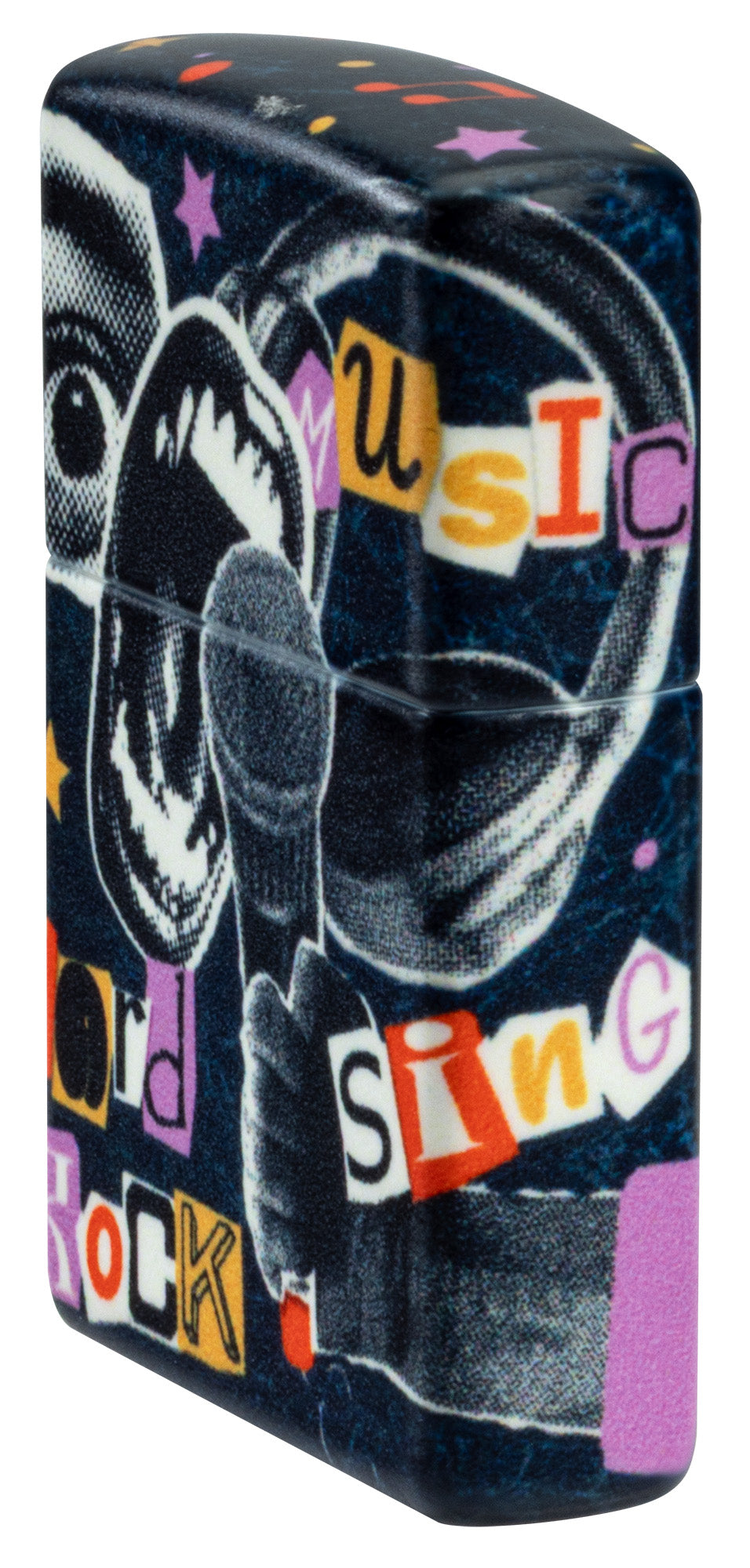 Diseño de collage psicodélico