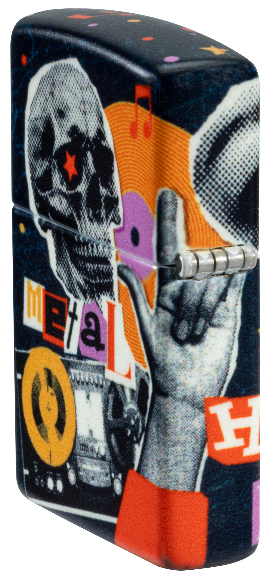 Diseño de collage psicodélico