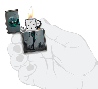 Diseño de pinup de ciencia ficción