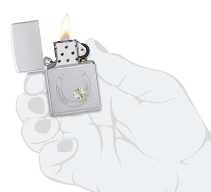 Diseño de herradura de la suerte