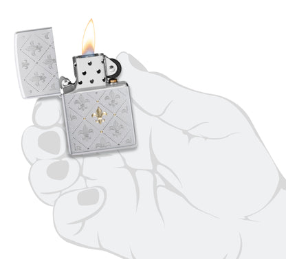 Diseño de flor de lis