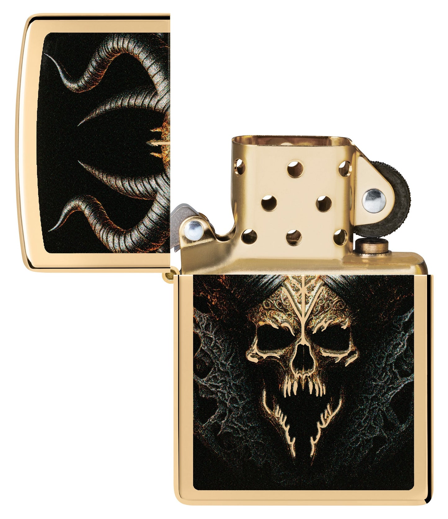 Diseño de calavera terrorífica