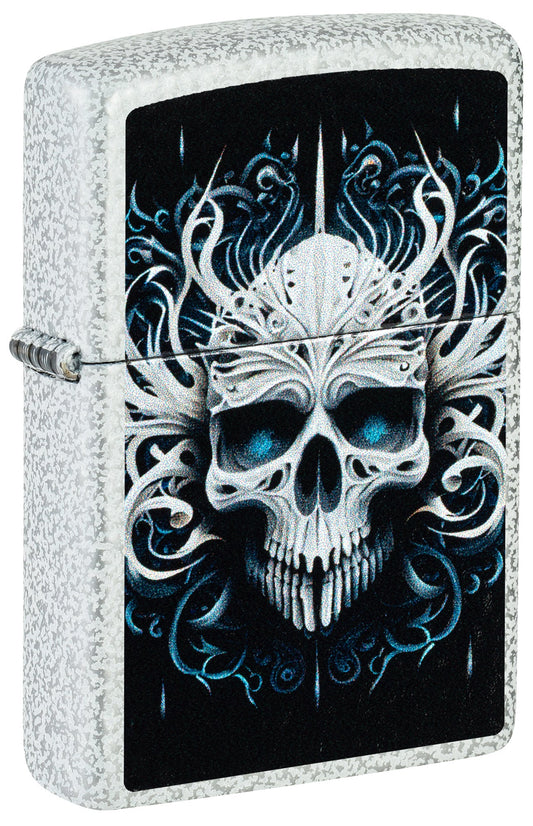 Diseño de calavera abstracta