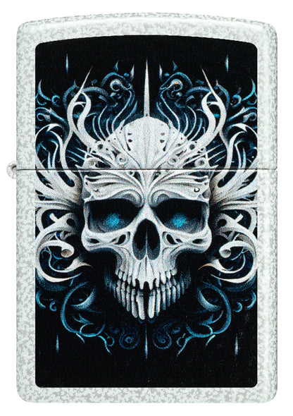 Diseño de calavera abstracta