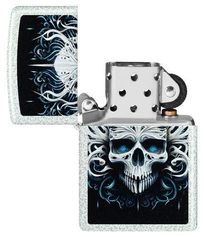 Diseño de calavera abstracta