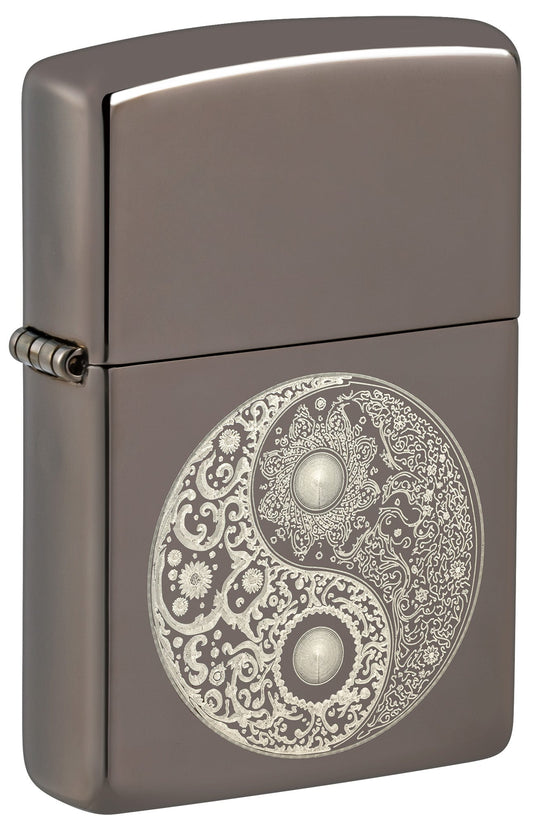 Diseño elegante de yin y yang