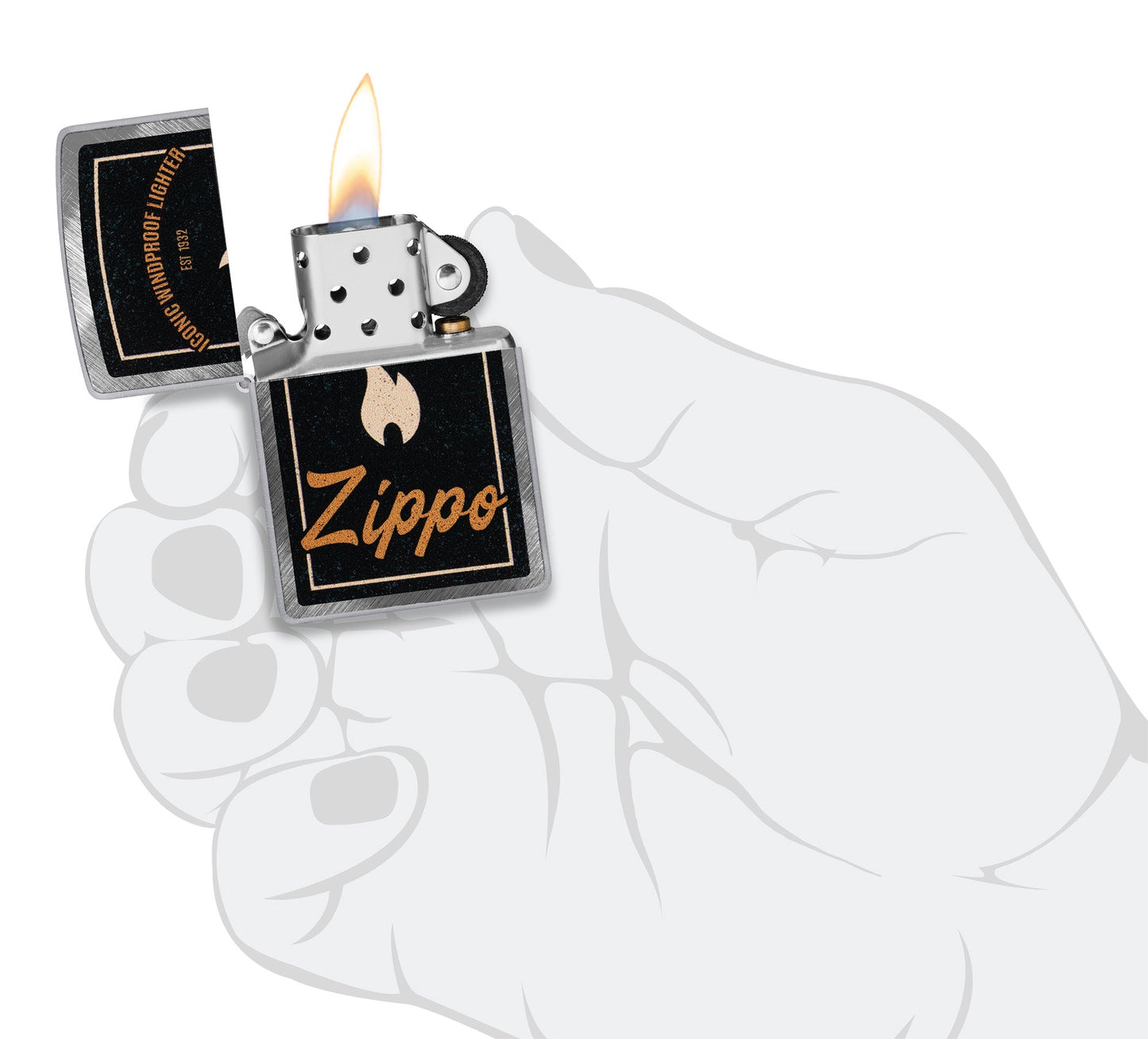 Diseño icónico de Zippo