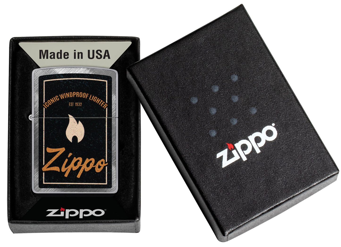 Diseño icónico de Zippo
