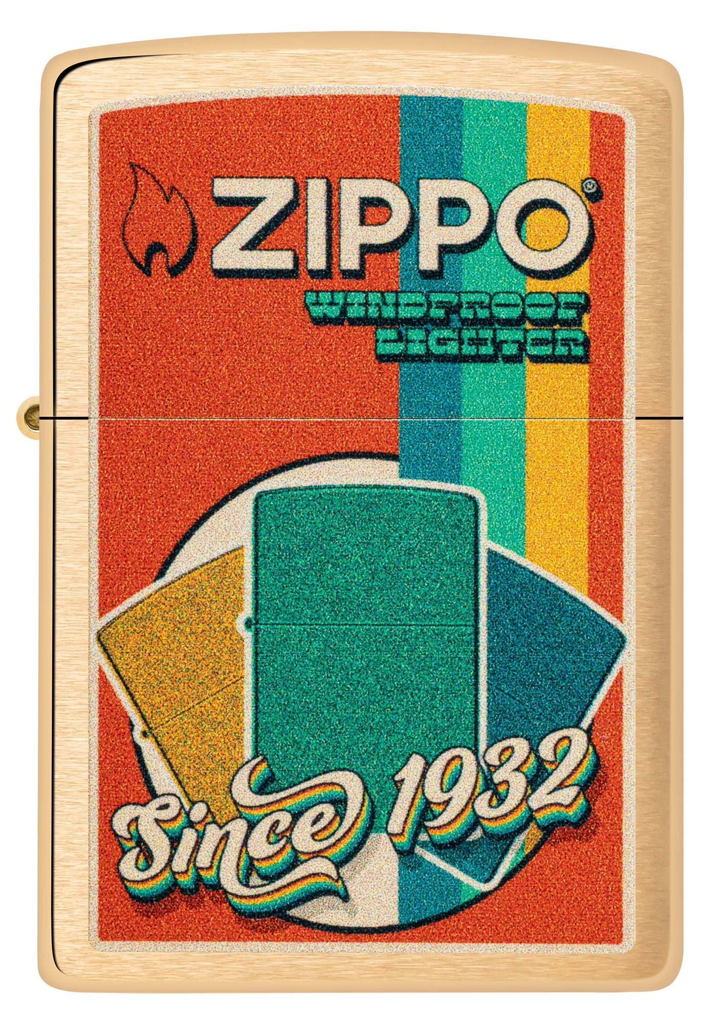 Diseño de muestra de colores de Zippo