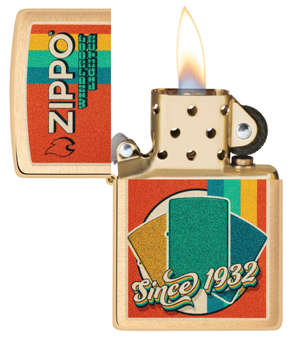 Diseño de muestra de colores de Zippo