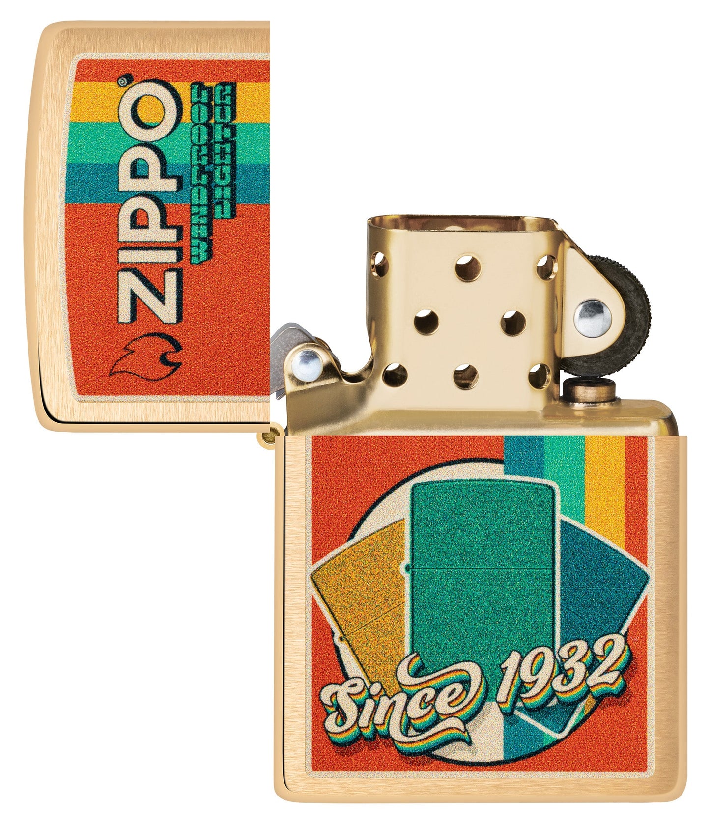 Diseño de muestra de colores de Zippo