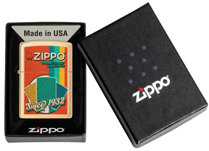Diseño de muestra de colores de Zippo