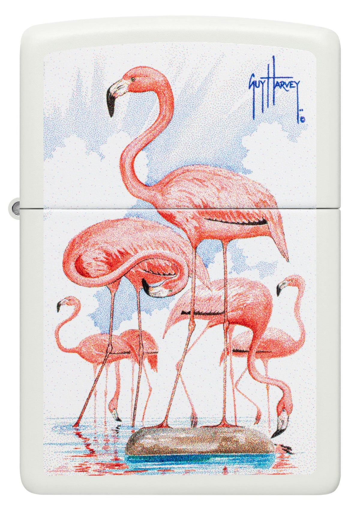 Diseño de flamencos de Guy Harvey