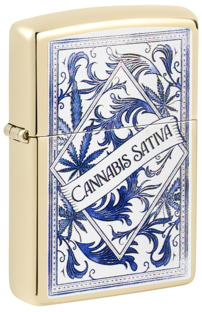 Diseño de serenidad de sativa