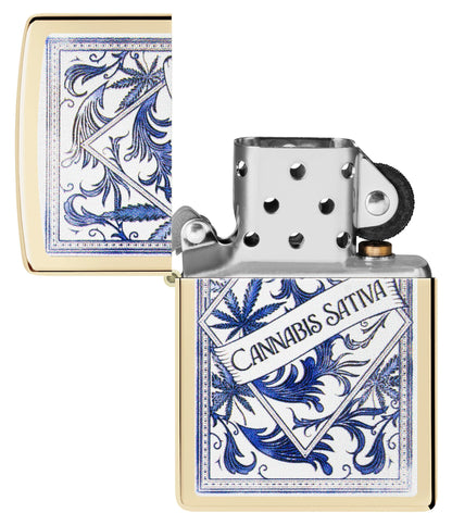 Diseño de serenidad de sativa