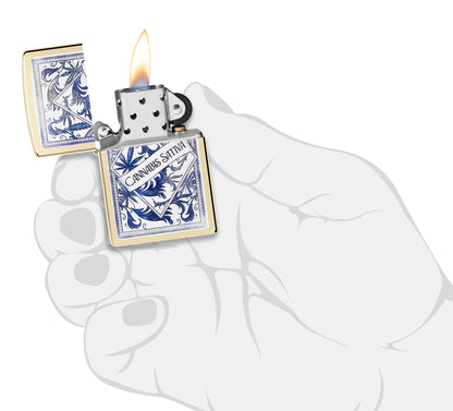 Diseño de serenidad de sativa