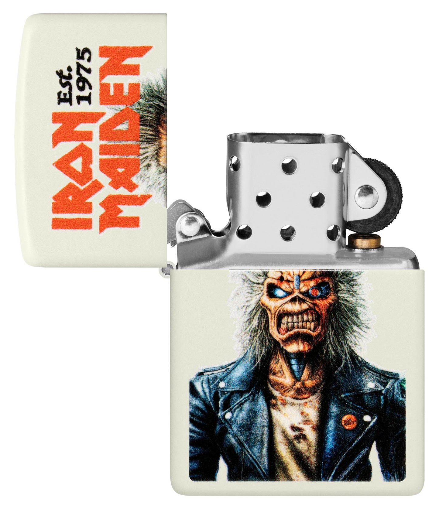 Diseño Glowing Eddie de Iron Maiden