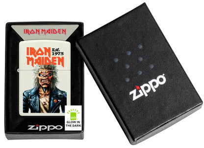 Diseño Glowing Eddie de Iron Maiden