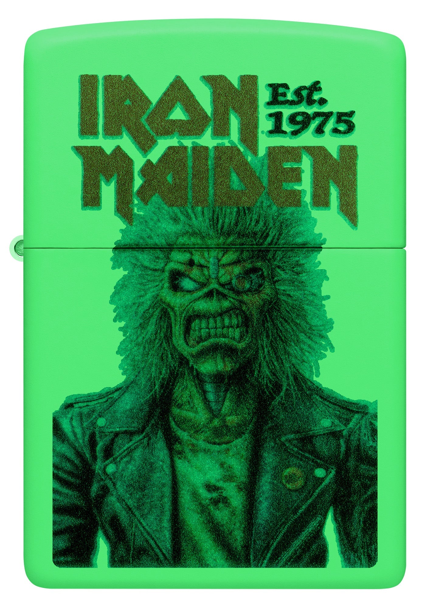 Diseño Glowing Eddie de Iron Maiden
