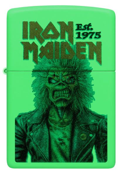 Diseño Glowing Eddie de Iron Maiden